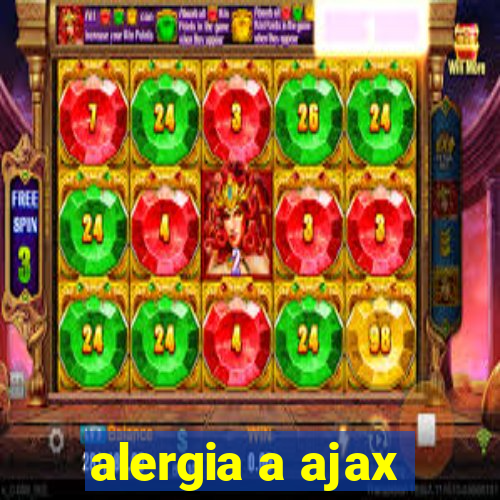 alergia a ajax